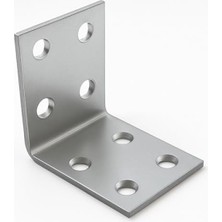 MarkEntegra Dayanıklı Metal L Demir Köşebent Seti (30X40X40 Mm, 50 Adet)