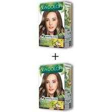 Toyigoo 2x2 Tüp Krem Saç Boyası Seti Açık Kumral No:8.0 TYG-84037RS