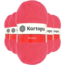 Toyigoo 5 Adet Kristal Çift Katlı El Örgü Lif Ipi Nar Çiçeği K812 TYG-84037RS