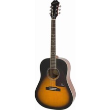 Epiphone AJ-220S Solid Top Akustik Gitar ( Sunburst)