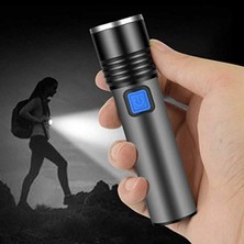 MarkEntegra Güçlü El Feneri - 150-200 M Aydınlatma Mesafesi