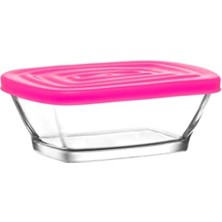 MarkEntegra 375 cc Hacimli Yüksek Kaliteli Cam Saklama Kabı (2'li Set)