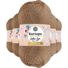 Toyigoo 5 Adet Lotus Lux Bikini Büstiyer Bluz Simli Örgü Ipi K837 Ten TYG-84037RS