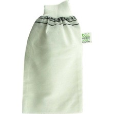 Toyigoo Beyaz Banyo Hamam Kesesi Lastikli 25X17 cm TYG-84037RS