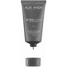 Alıx Avıen Ultra Kapatıcı Nemlendirici SPF35 Faktör ve E & C Vitaminli Fondöten - Ultracloser Founda