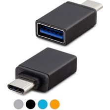 Evimdeyokyok Type-C To USB F Çevirici Metal Çok Renkli HDX5051