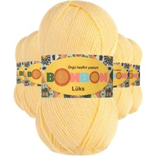 Toyigoo 5 Adet Lüks Patik Ipi Yünü Bebe Sarı 98292 TYG-84037RS