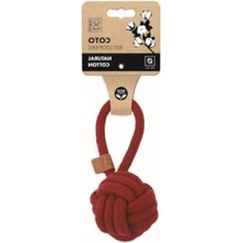 MarkEntegra 8cm Çapında Çekmeyi Kolaylaştıran Örgü Top Oyuncak