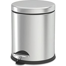 MarkEntegra 3 Lt Micro Pedallı Çöp Kovası - Krom Renk