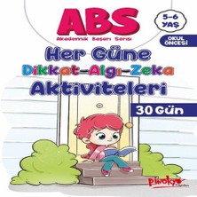 Epilons Abs 5-6 Yaş Her Güne Dikkat-Algı-Zeka Aktiviteleri 30 Gün