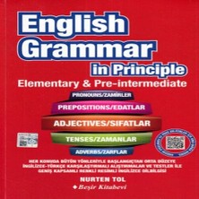 Epilons English Grammar In Principle Ingilizce Dilbilgisi - Elementary &amp; Pre Intermediate