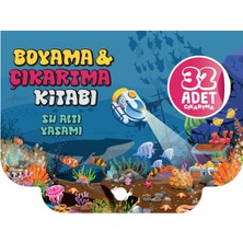 Epilons Su Altı Yaşamı - Boyama ve Çıkartma Kitabı