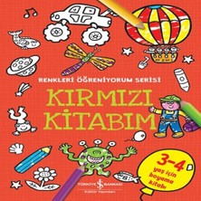 Epilons Kırmızı Kitabım - Renkleri Öğreniyorum Serisi