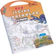 Epilons Ilginç Dinozorlar Dev Boyama Posteri