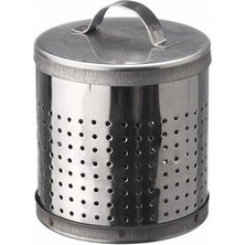 Vice Avm ÇELİK BÜYÜK DEMLİK İÇİ ÇAY SÜZGEÇ YÜKSEKLİK= 7CM ÇAP= 6CM GO-53-vice 01363