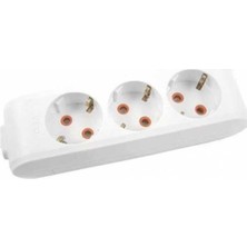 Toyigoo Asel 3 Lü Priz Topraklı Klemensli TYG-84037RS