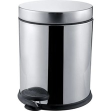 Toyigoo Paslanmaz Lüks Pedallı Çöp Kovası 3 Lt ROYALEKS-56345 TYG-84037RS