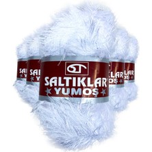 Toyigoo 5 Adet Yumoş Sakallı El Örgü Ipi Yünü Optik TYG-84037RS