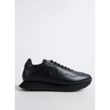 Valentino Dred Siyah Erkek Deri  Sneaker