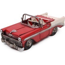 İntora Dekoratif Metal Araba Üstü Açık Biblo Dekoratif Hediyelik