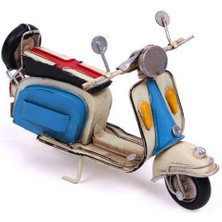 İntora Dekoratif Metal Scooter Dekoratif Ev Ofis Hediyelik