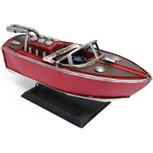 İntora Metal Hız Botu Biblo Dekoratif Hediyelik