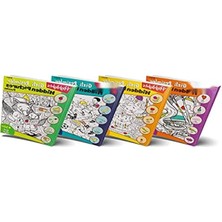 MarkEntegra Gizli Resim Yapboz Seti - 4'lü