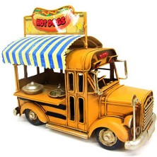 İntora Dekoratif Metal Sandviç Arabası Biblo Hediyelik