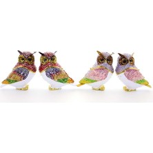 İntora 2'li Baykuş Biblo