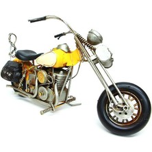 İntora Dekoratif Metal Motosiklet Biblo Dekoratif Hediyelik