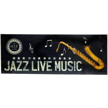 İntora Pano Saksafon Müzik Temalı Dekoratif Hediyelik