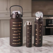 MarkEntegra Motivasyonel Su Matarası 3'lü Set