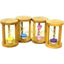 İntora Kum Saati Ahşap 5 Dk Dekoratif Hediyelik