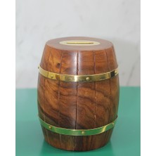 Skygo Pirinç Fıçı Kumbara