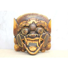 İntora Ahşap Duvara Asmalı Maske