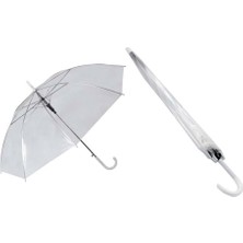 İntora Şeffaf Şemsiye