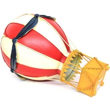 İntora Dekoratif Metal Sıcak Hava Balonu Biblo Ev Ofis Hediyelik