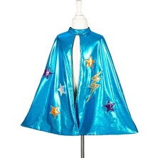 Souza Mavi Süper Kahraman Pelerini 4-8 Yaş