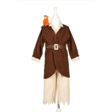 Souza Kahverengi Korsan Kostümü 5-7 Yaş