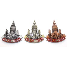 İntora Istanbul Temalı Metal Magnet