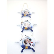 İntora Ahşap Marin 3'lü Çerceve