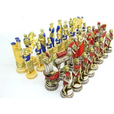 İntora Satranç Taşı Polyester Büyükboy Truva Dekoratif Hediyelik