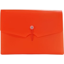 Bigpoint Körüklü Dosya 13 Cepli Lastikli A4 Turuncu