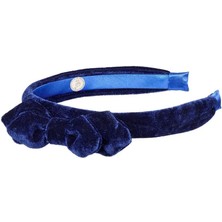 Souza Lacivert Kurdeleli Saç Bandı