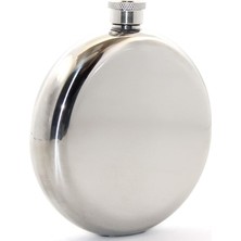 İntora Paslanmaz Çelik Yuvarlak 8 Oz Tekli Matara