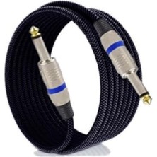 MarkEntegra 10 Metre Uzunluğunda 6.35 mm Jack Enstrüman Kablosu