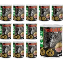 MarkEntegra Yetişkin Köpek Kuzulu Pate - 400 gr x 12 Adet