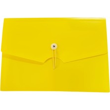 Bigpoint Körüklü Dosya 13 Cepli Lastikli A4 Sarı