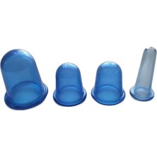 Twin Store 4 Boy Yüz ve Vücut Masaj Kupası Facıal Cuppıng