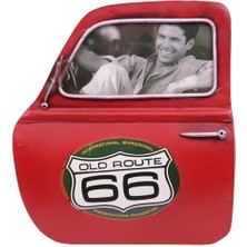 İntora Dekoratif Metal Çerçeve Araba Kapısı Temalı